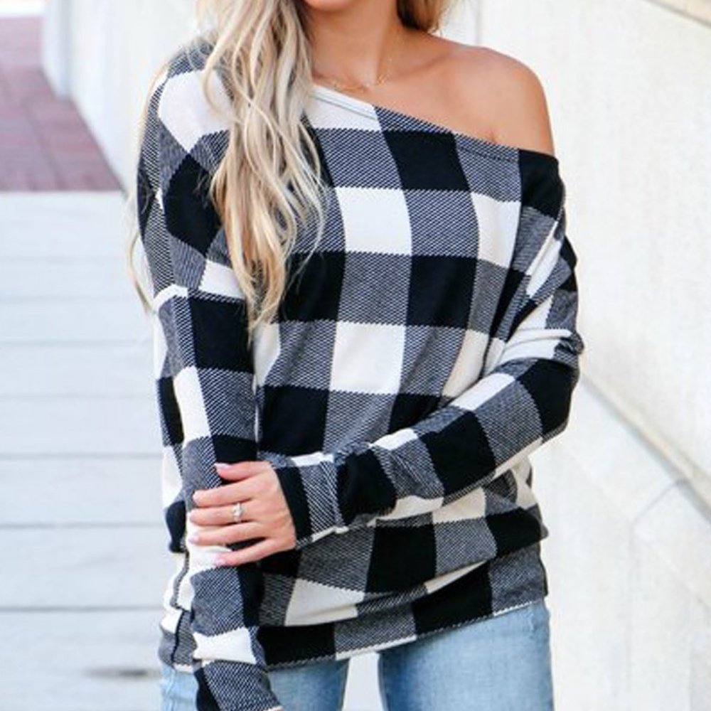 RESTOCKED! Black &White Buffalo Check Plaid Shirt - Picture 4 of 10